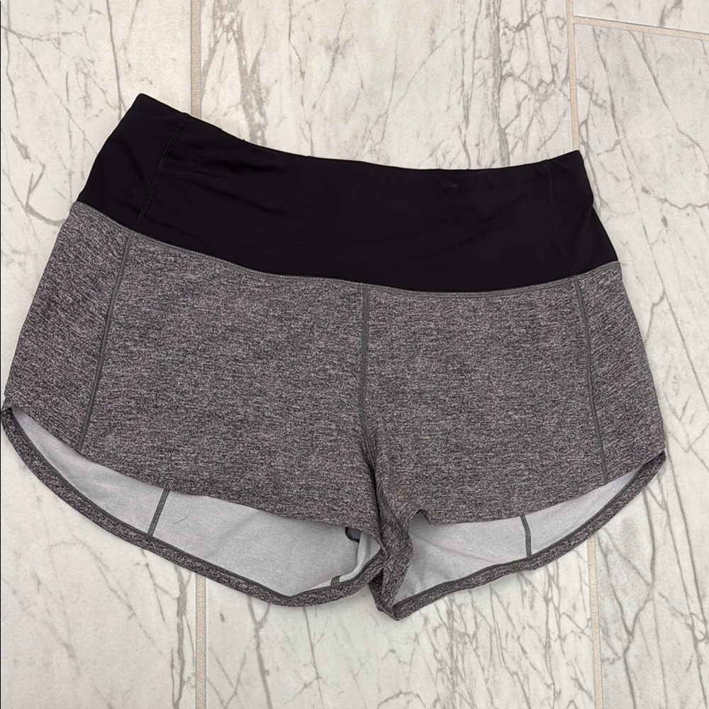 Lululemon run speed high waisted shorts
